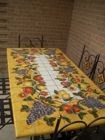 D/57 TAVOLO 170X75 + SEDIE 